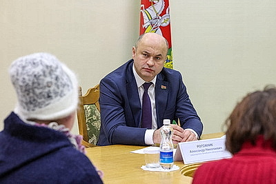Рогожник провел личный прием граждан