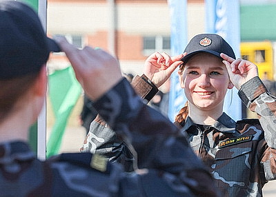 В Витебском районе стартовал первый областной слет военно-патриотических клубов