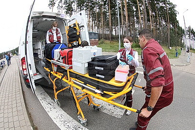 В Борисове прошли соревнования бригад скорой медицинской помощи Минской области