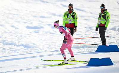Королева не вышла в четвертьфинал олимпийского лыжного спринта