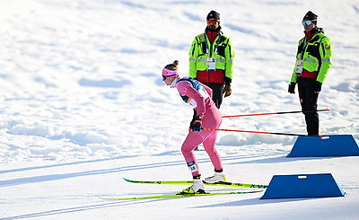 Королева не вышла в четвертьфинал олимпийского лыжного спринта