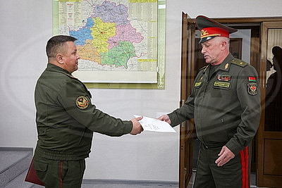 Проверка боеготовности ВС продолжается в одном из танковых батальонов 19-й отдельной гвардейской мехбригады