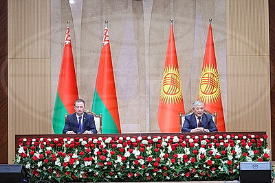 Беларусь намерена развивать взаимную торговлю и кооперацию с Кыргызстаном