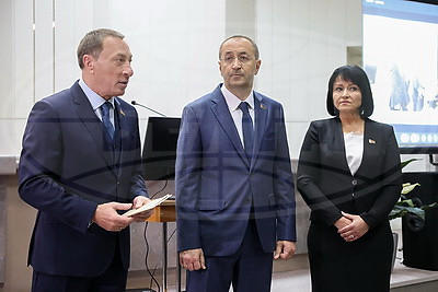 Нового министра и первого заместителя представили коллективу МАРТ