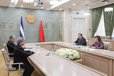В Совете Республики состоялась встреча с послом Кубы