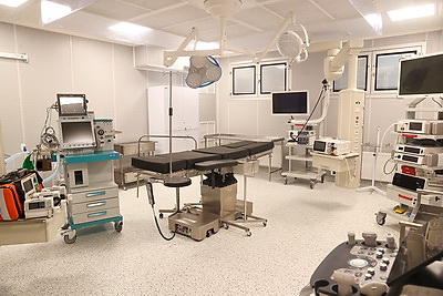 Новый операционный блок открыли в Брестской городской больнице №1