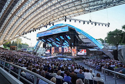 Гала-концерт "Союзное государство приглашает…" проходит в Витебске
