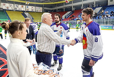 Сборная Брестской области выиграла бронзу республиканских соревнований по хоккею среди любительских команд
