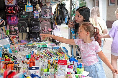 В Гомеле проходит школьная ярмарка