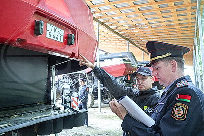 Правоохранители Могилевской области проверяют готовность предприятий АПК к массовому старту уборочной