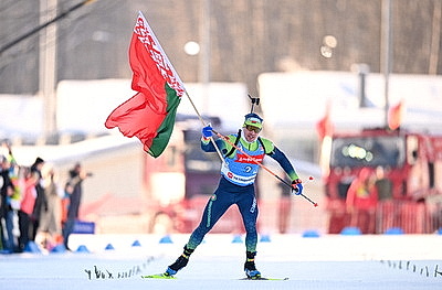 Команда Беларуси выиграла смешанную эстафету на домашнем этапе Кубка Содружества