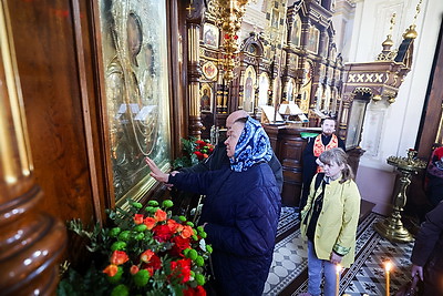 Экскурсию в Свято-Покровский кафедральный собор организовали для незрячих гродненцев