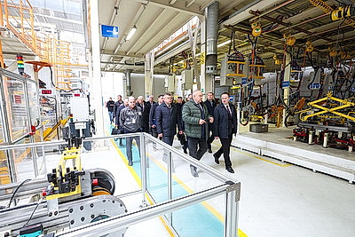 На повестке - перспективы реализации инвестпроектов. Турчин посетил "БЕЛДЖИ"