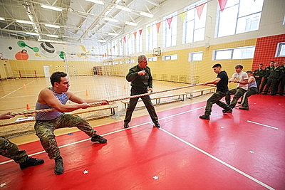 Масштабные соревнования между военно-патриотическими клубами прошли в Минском районе