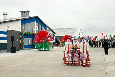 Новую ферму на тысячу голов дойного стада открыли в Ветковском районе
