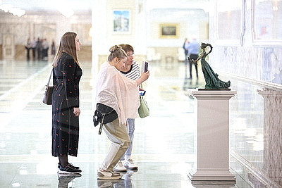 Сотрудники РНПЦ онкологии и медицинской радиологии стали гостями Дворца Независимости