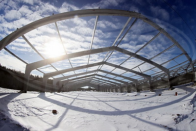 В Гомельской области возводят самый крупный в Беларуси свиноводческий комплекс