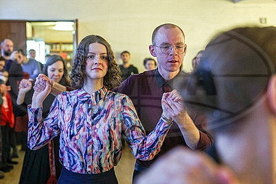 Вечер традиционных танцев состоялся в музее истории белорусской литературы в Минске