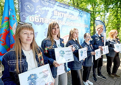 Студотряды Витебской области открыли третий трудовой семестр