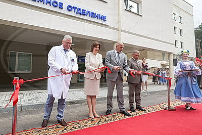 Новый диагностический корпус областного клинического кардиоцентра открыли в Гродно