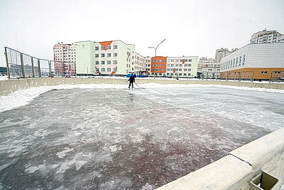 6 хоккейных коробок и 21 ледовую площадку зальют в Гродно