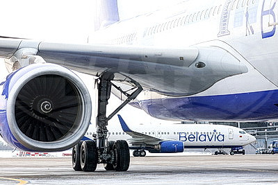 "Белавиа" презентовала обновленную ливрею дальнемагистрального самолета
