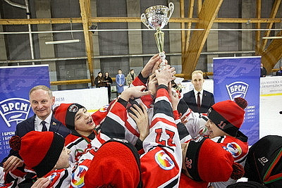 Команда Центрального района Минска выиграла финал городского турнира "Золотая шайба"