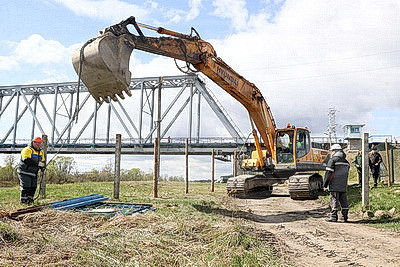 Строительство нового моста через Припять обсудили на выездном совещании