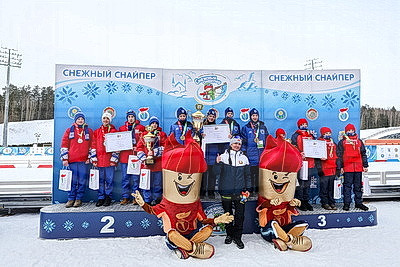 Представители Минска заняли первое место в медальном зачете "Снежного снайпера"