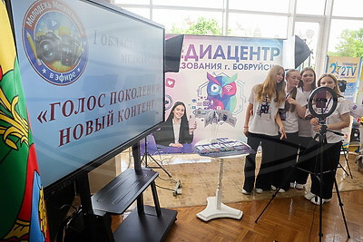 В Могилеве прошел областной медиафорум юных журналистов и блогеров