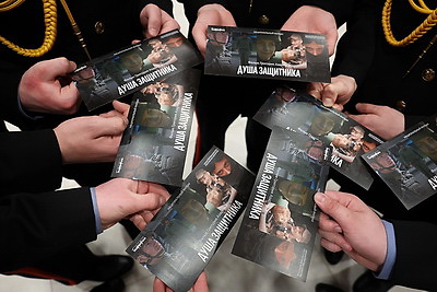 "Сила - в людях". Премьера кинокартины "Душа защитника" прошла в кинотеатре "Москва"