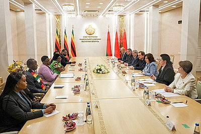 В Совете Республики состоялась встреча с парламентской делегацией Зимбабве