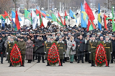 В Гомеле прошел митинг в честь 37-й годовщины вывода советских войск из Афганистана