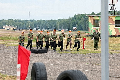 В Бресте проходит масштабный финал военно-патриотической игры "Зарница"