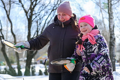 В Минском зоопарке прошла "Медвежья Масленица"