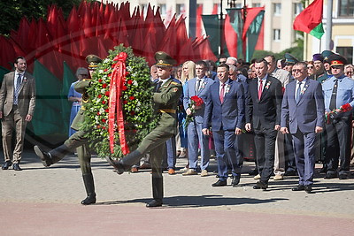 Гродно празднует 82-ю годовщину освобождения от немецко-фашистских захватчиков