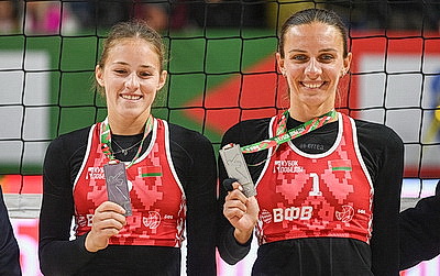 Пляжницы Тишкова и Секретова завоевали серебро домашнего Кубка Победы