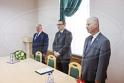 Уполномоченного по делам религий и национальностей представили коллективу в Минске