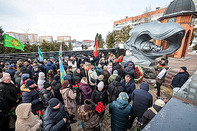 Память погибших в Афганистане почтили в Витебске