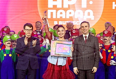 Победителей VII Открытого фестиваля-конкурса "Арт-парад в Витебске" наградили в фестивальной столице