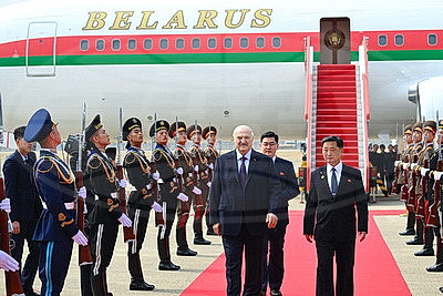 Начался официальный визит Лукашенко в КНДР