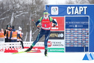 "Здесь особенная атмосфера благодаря болельщикам". Этап Кубка Содружества по биатлону стартовал в "Раубичах"