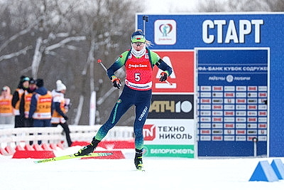 "Здесь особенная атмосфера благодаря болельщикам". Этап Кубка Содружества по биатлону стартовал в "Раубичах"