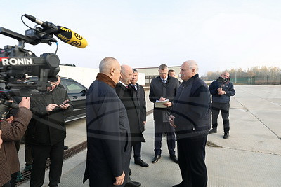 Лукашенко в Витебской области ознакомился с современным проектом в области мясного животноводства