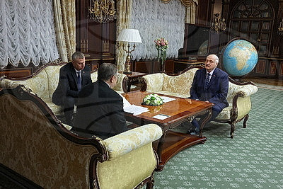 Лукашенко встретился с госсекретарем Союзного государства