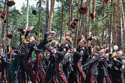 XIX выпуск учащихся лицея при Университете гражданской защиты МЧС получил аттестаты
