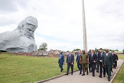 Президент Ганы посетил Брест