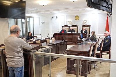 Гособвинитель: Гецявичюс причастен к расстрелу не менее 1 тыс. евреев в Дзержинске