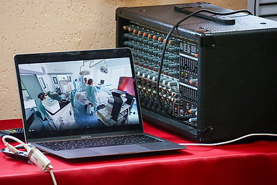 Операции в режиме онлайн увидели хирурги Минской области на семинаре в Узденской ЦРБ