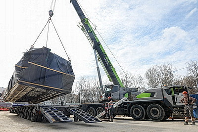 Tоннелепроходческий механизированный комплекс "Мария" доставлен в Минск из КНР